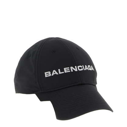 Logo Cap in Black/White