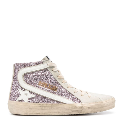 MAYFEYR - Golden Goose - Sneaker With Glitter And Zipper - GWF00115F00452682284