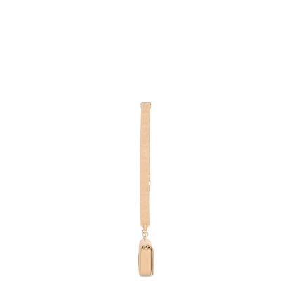 Beige Leather The Mini Bag Crossbody