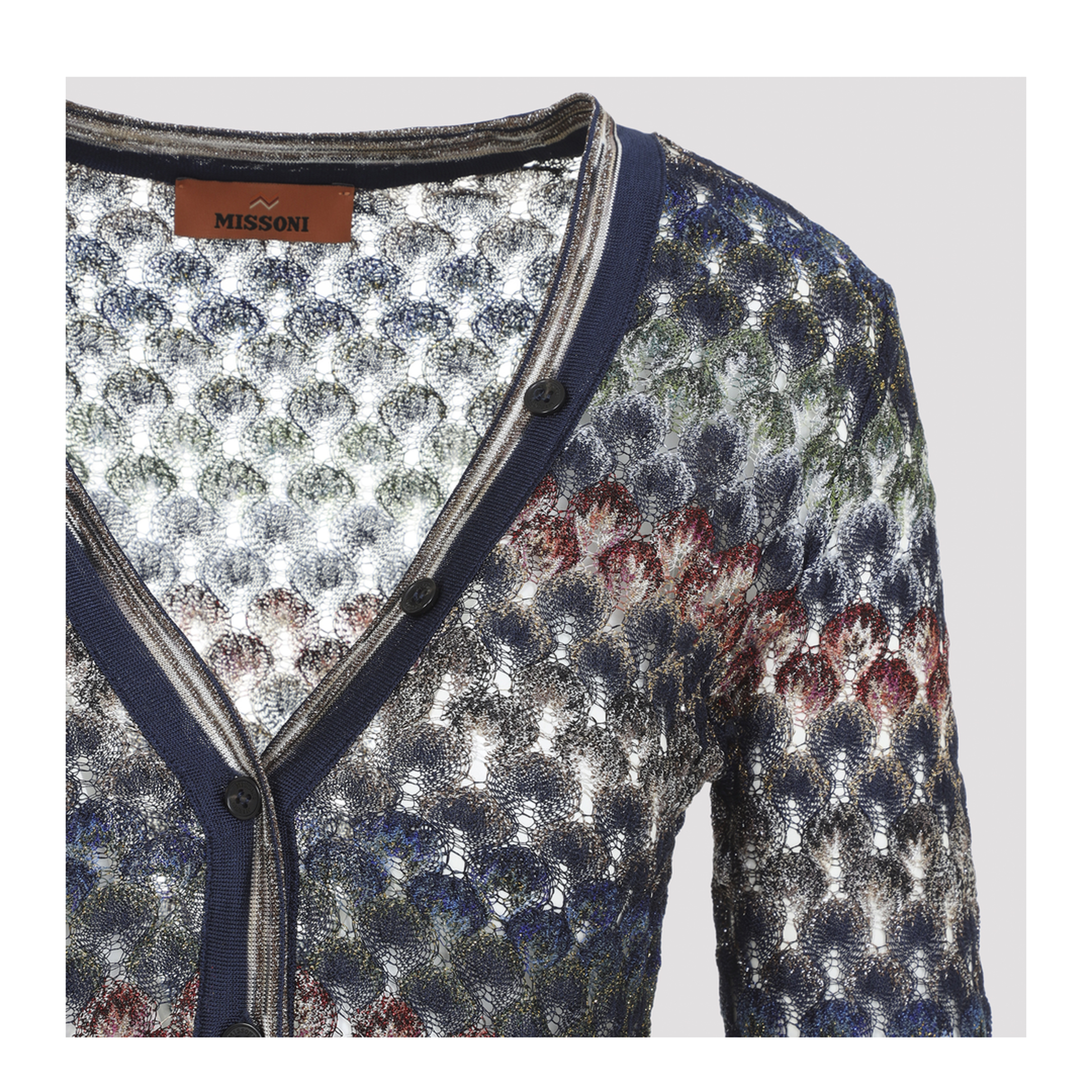 MAYFEYR - Missoni - V Neck Sweater - DS26WN0UBR015PSMSPV