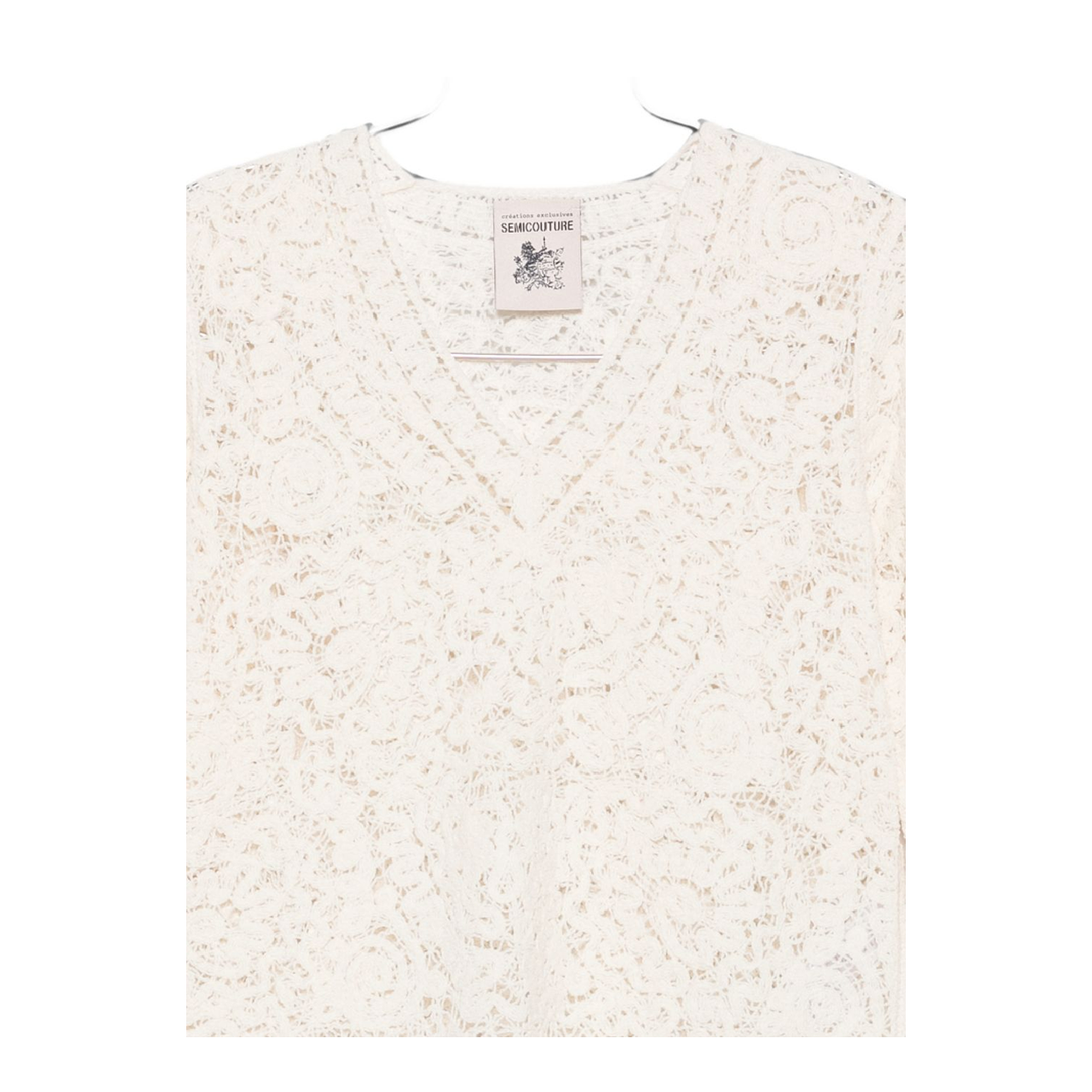 MAYFEYR - Semicouture - Sweaters White - S6WC81E64-1