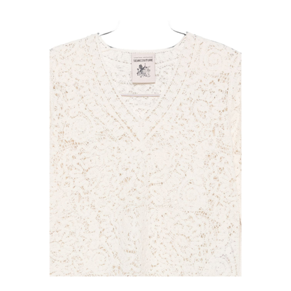 MAYFEYR - Semicouture - Sweaters White - S6WC81E64-1