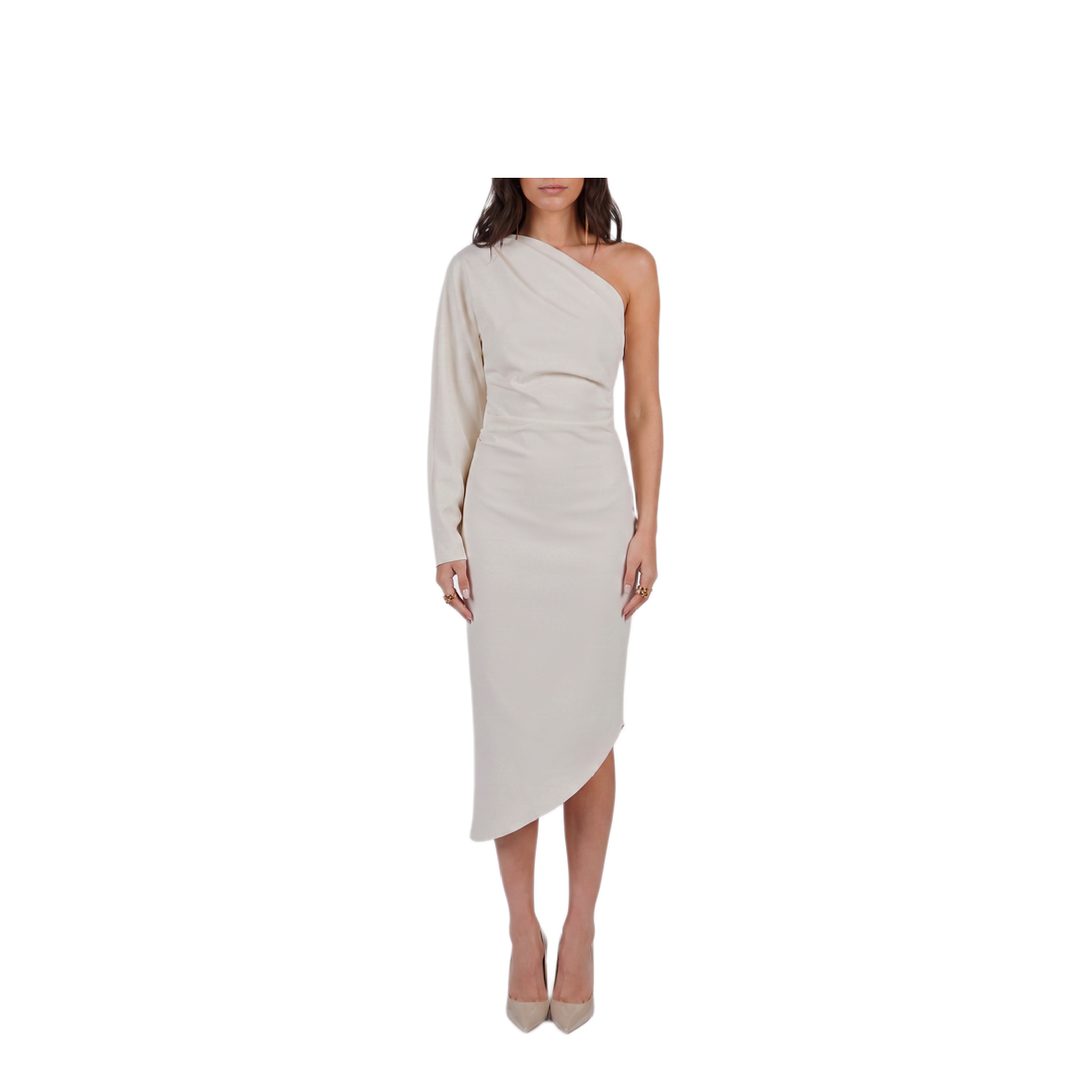 MAYFEYR - Federica Tosi - One Shoulder Cady Longuette Dress - 3120131302