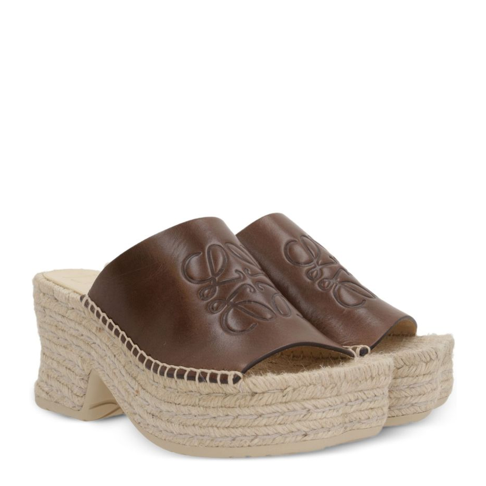 Petal Espadrille Platform Slide