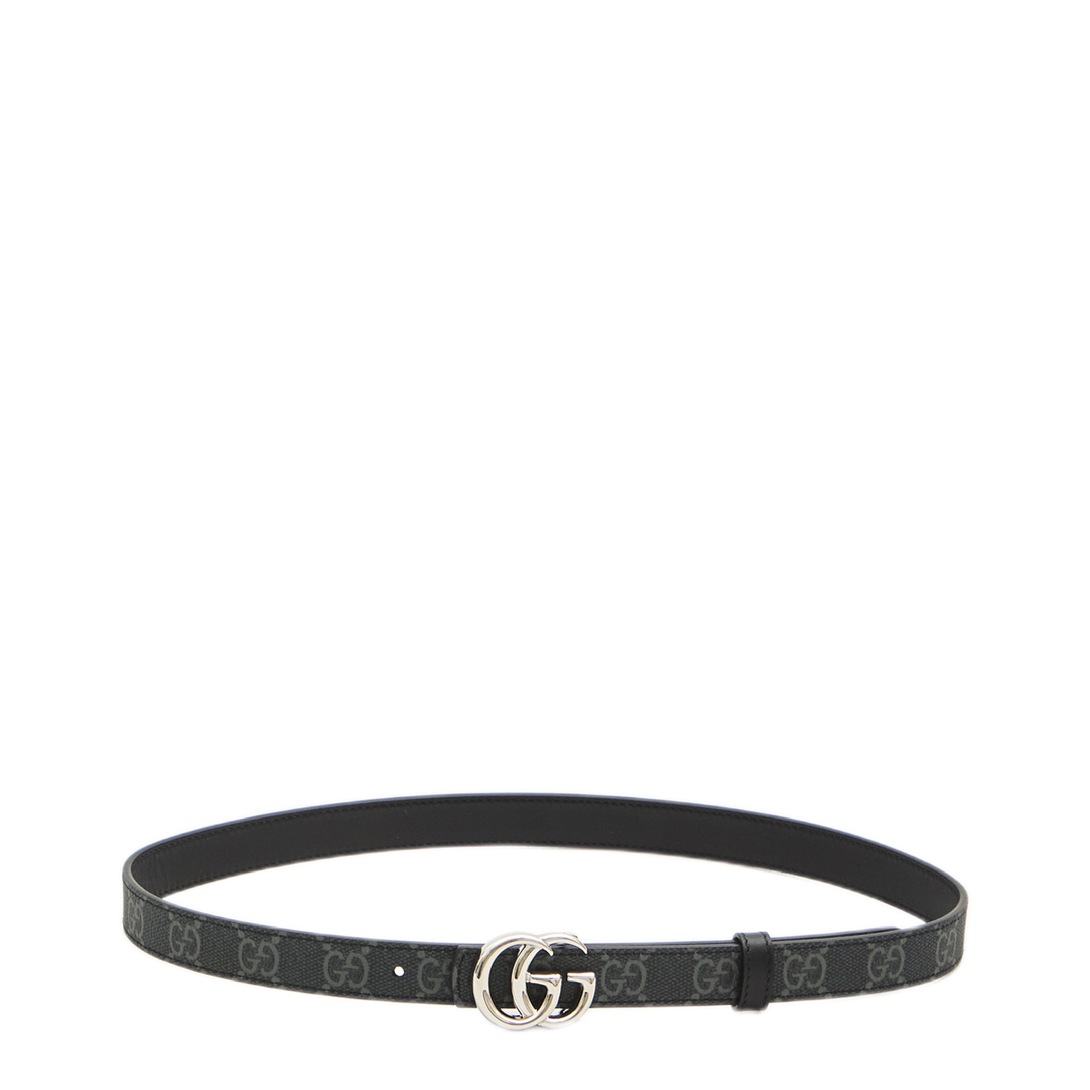 MAYFEYR - Gucci - Reversible Marmont Skinny Belt - 847132FAFGM1000