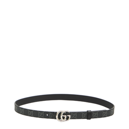 MAYFEYR - Gucci - Reversible Marmont Skinny Belt - 847132FAFGM1000