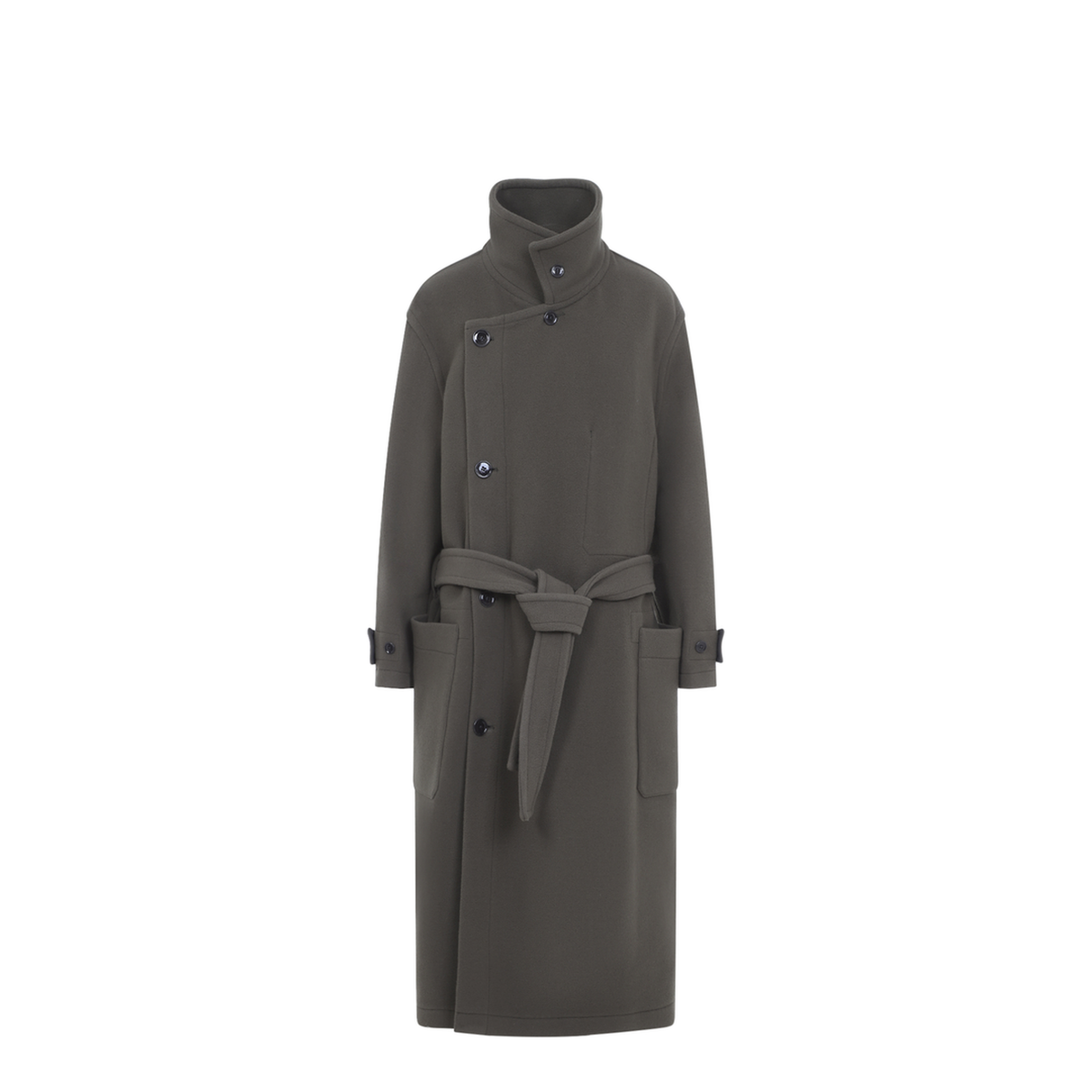 MAYFEYR - Lemaire - Wrap Wool Coat - CO1037LF1116GR610