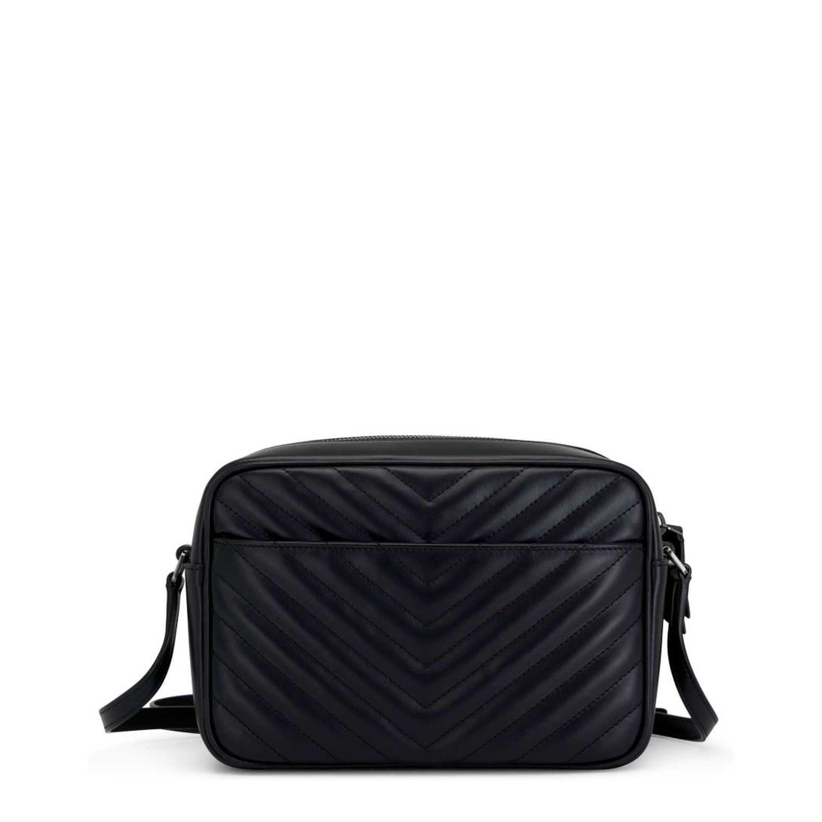 Camera Bag in Quilted Leather