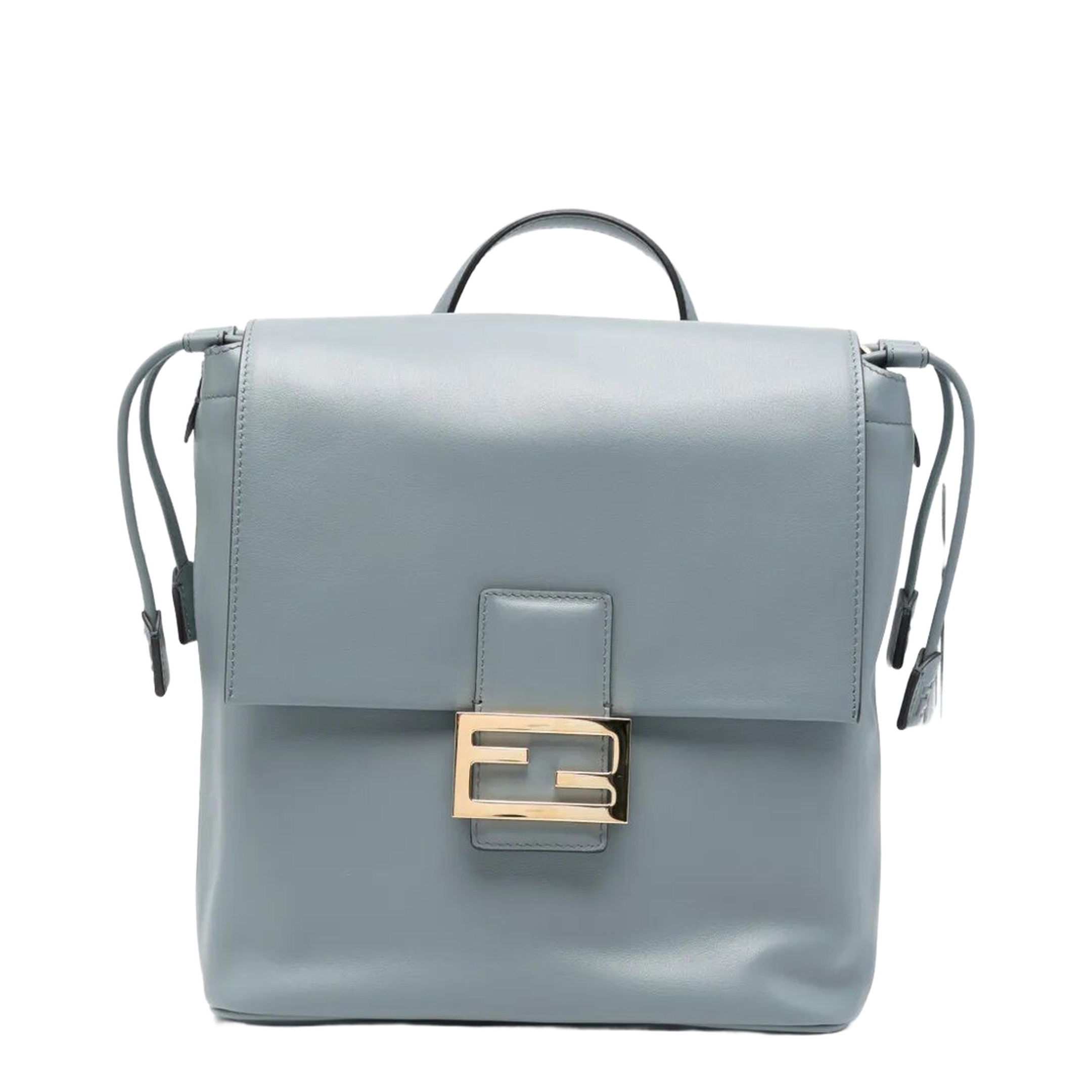 Women's Backpack Leather Blue