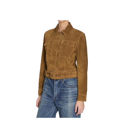 Vintage Suede Leather Jacket