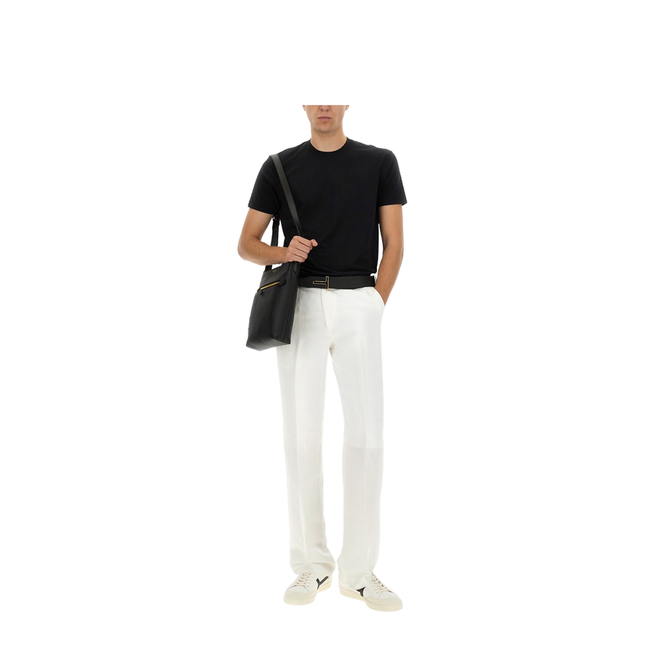 Black Crew Neck T-Shirt