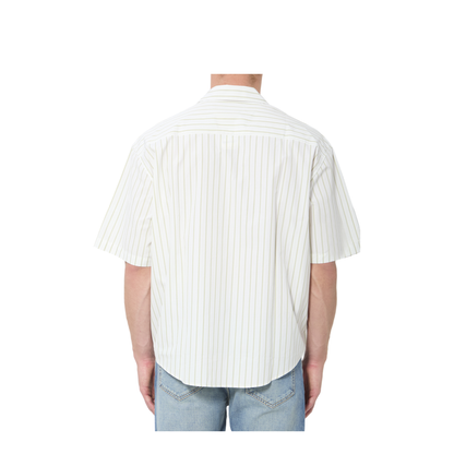 MAYFEYR - Ami Paris - Striped Boxy Shirt - HSH833C00220A075