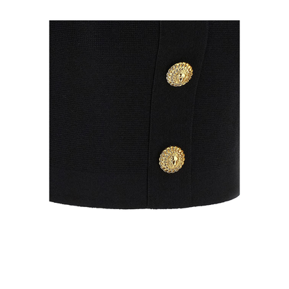 Top 3 Buttons Black