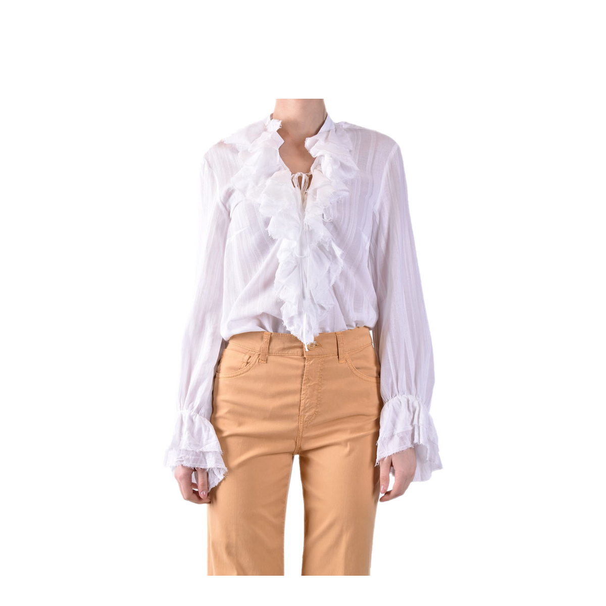 MAYFEYR - DONDUP - White Shirt - DC300EF0137DPTT000