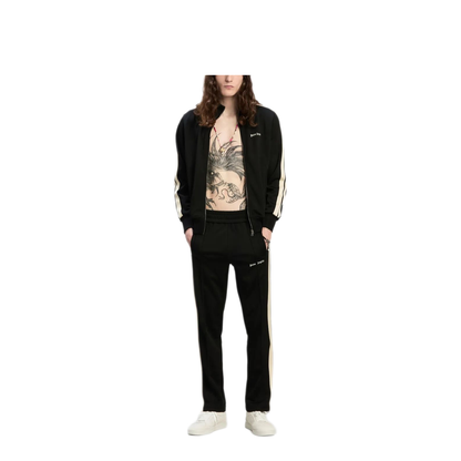 MAYFEYR - Palm Angels - Classic Logo Track Jacket Black - PMBD058C99FAB0021003