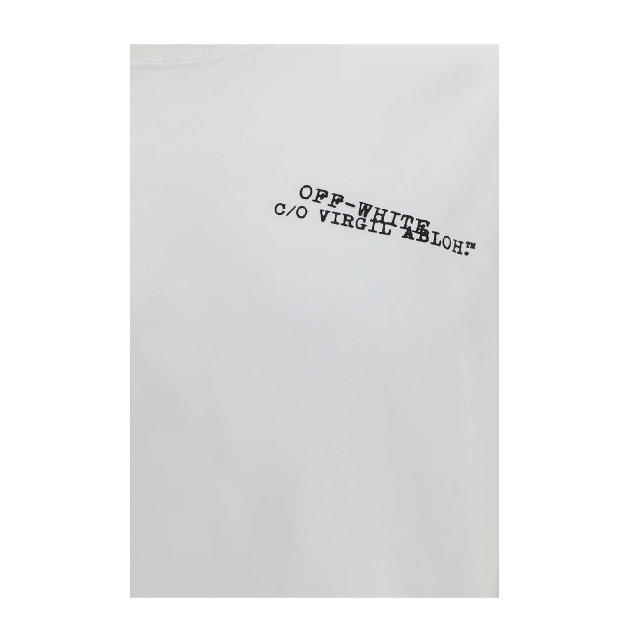 MAYFEYR - Off-White - Type Arrow Skate T Shirt - 44MAA120S26J00K1001000