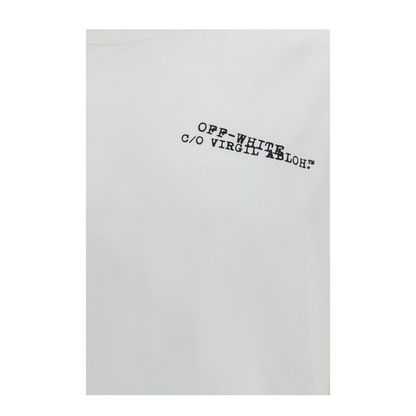 MAYFEYR - Off-White - Type Arrow Skate T Shirt - 44MAA120S26J00K1001000