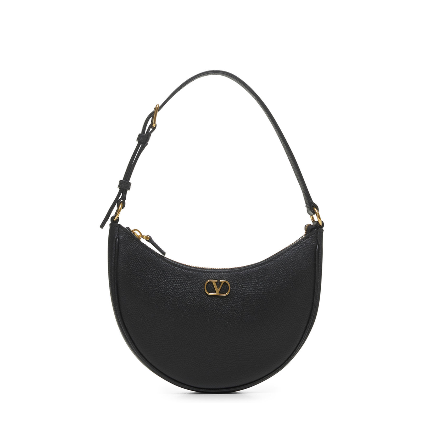 Vlogo Signature Leather Shoulder Bag