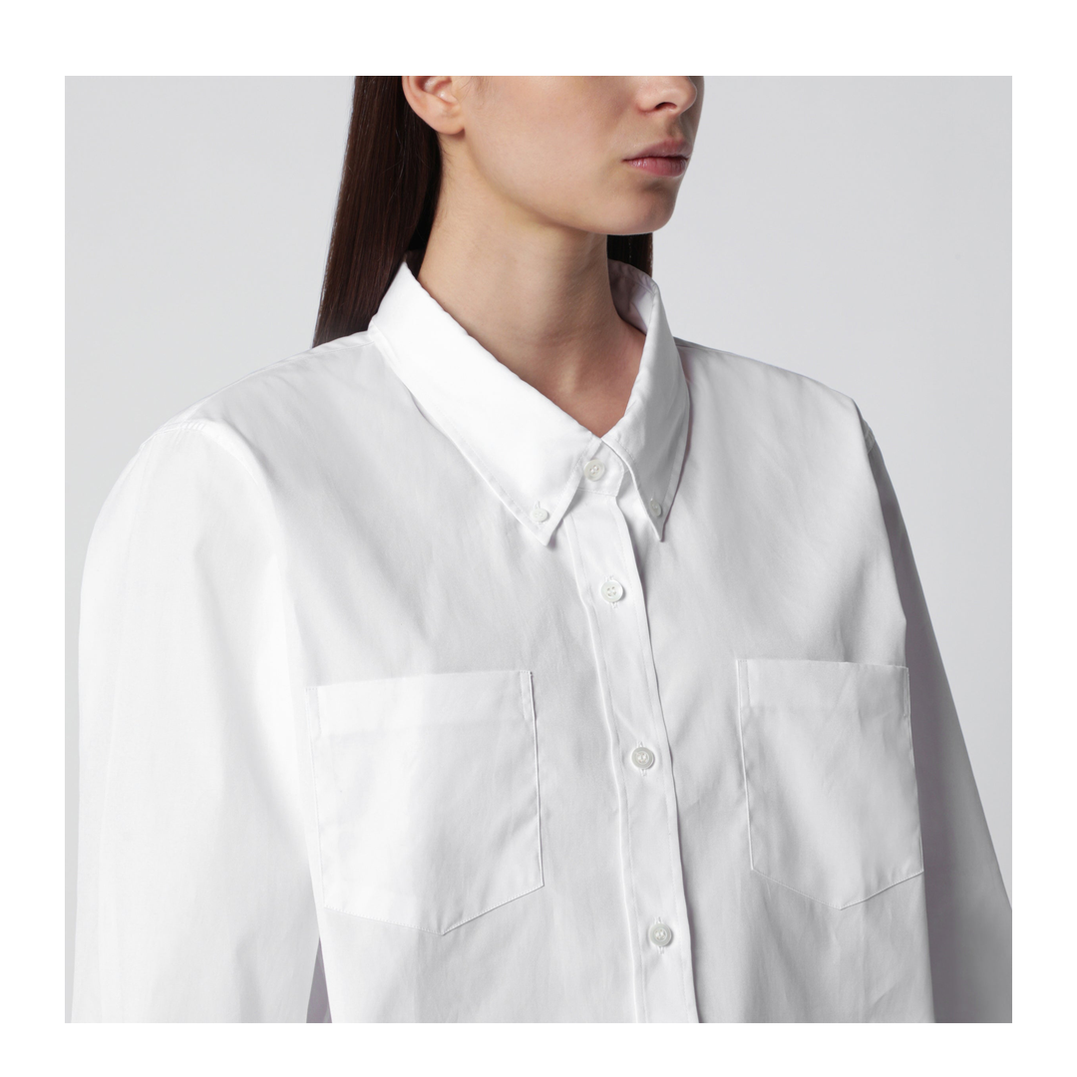 MAYFEYR - Dries Van Noten - White Button-Down Cotton Shirt - 107123314001