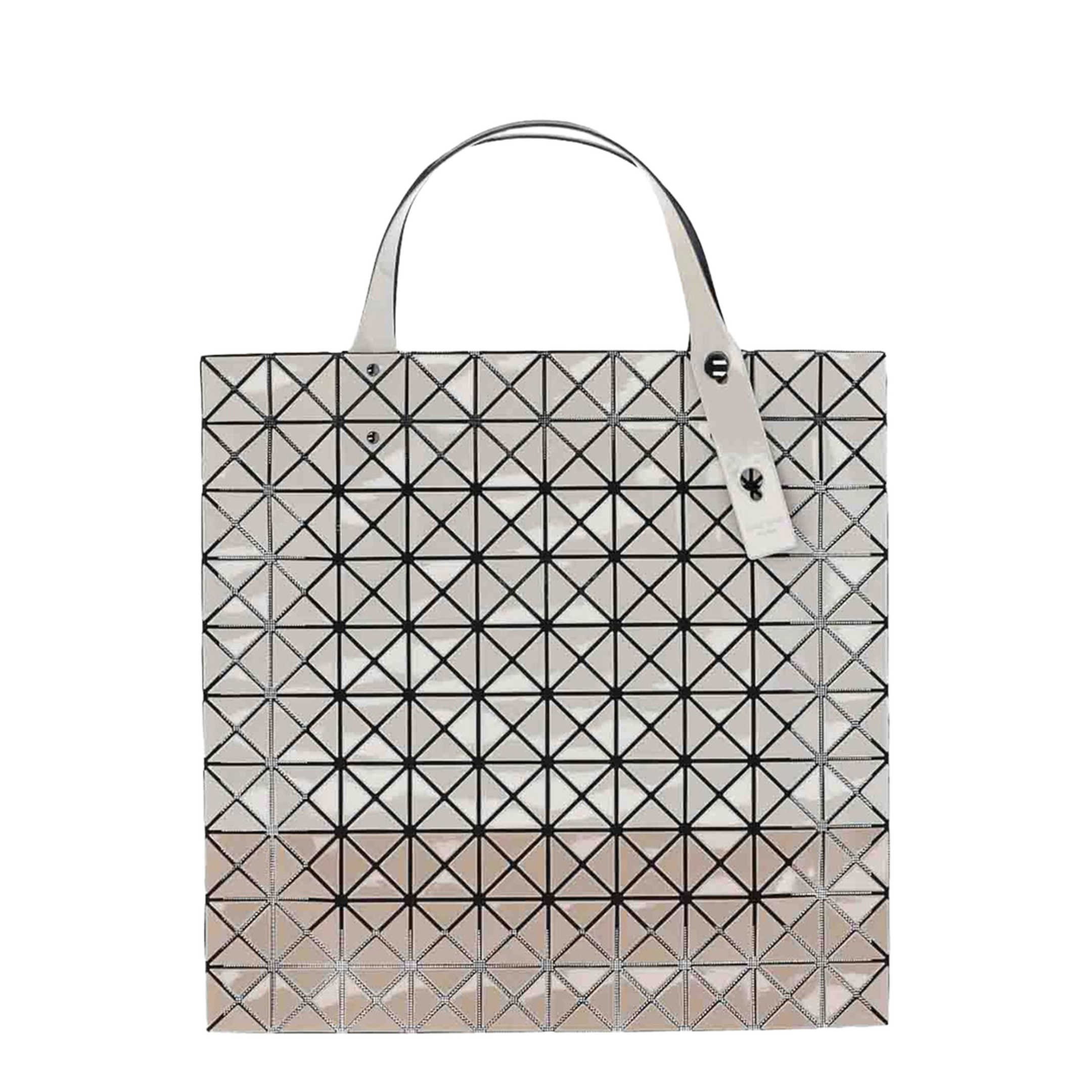 Prism BiColor Shopping Bag White
