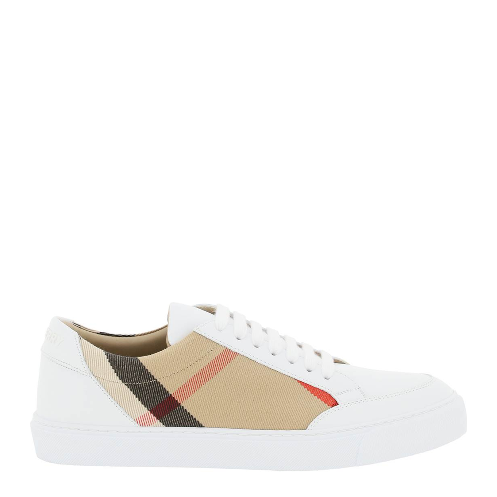 House Check Low Top Optic White Archive Beige