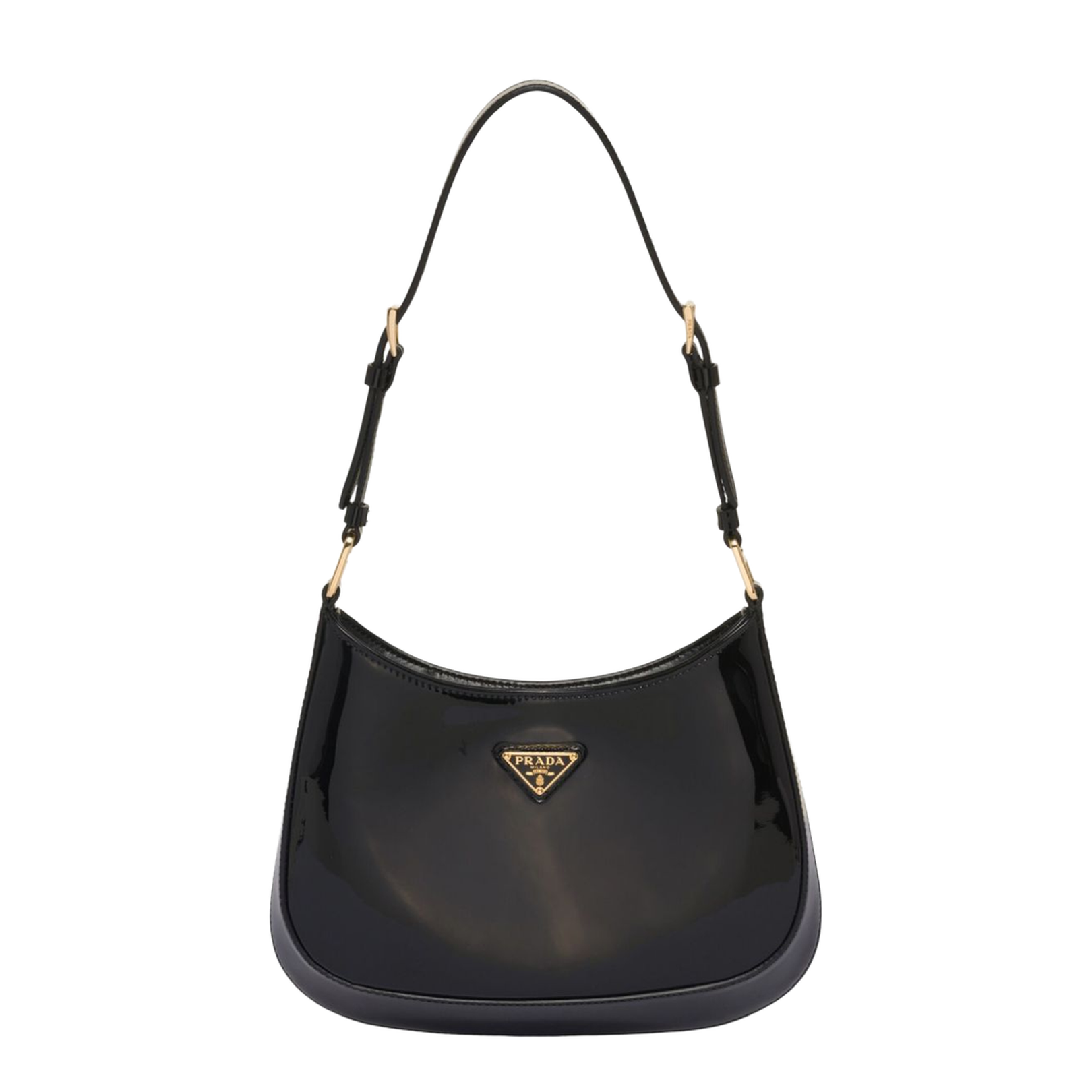 Cleo Patent-Leather Shoulder Bag