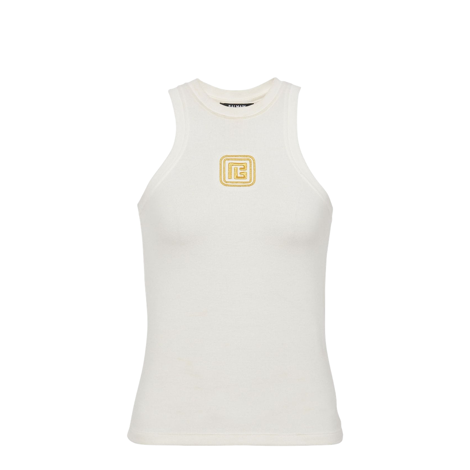 Beige Sleeveless Top