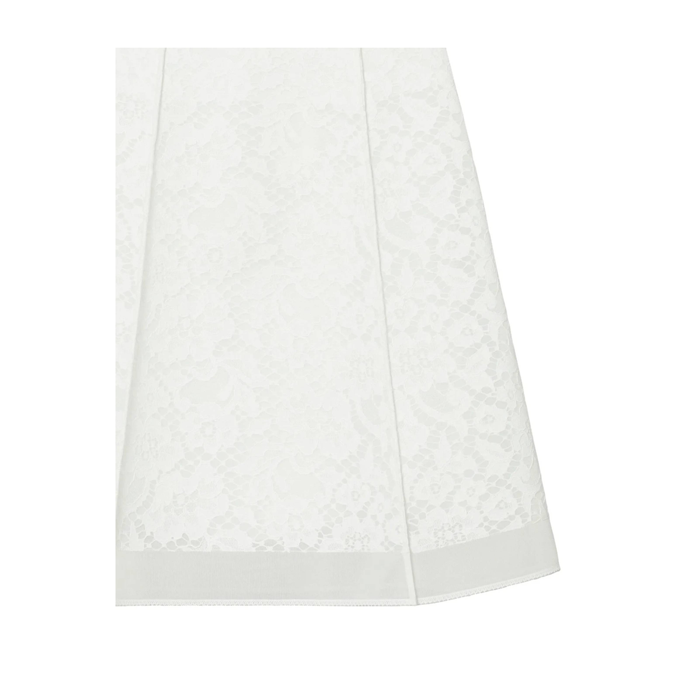 White Lace Skirt