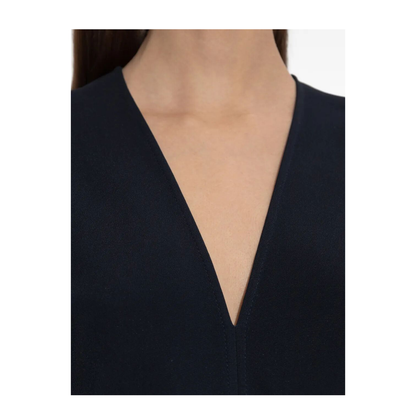 MAYFEYR - Victoria Beckham - Blouson Detail V-Neck Midi Dress - 1126WDR006381A