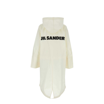 Ivory Cotton Parka