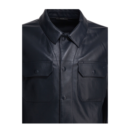 MAYFEYR - Tom Ford - Leather Overshirt Jacket - LJS018LMN035UCC
