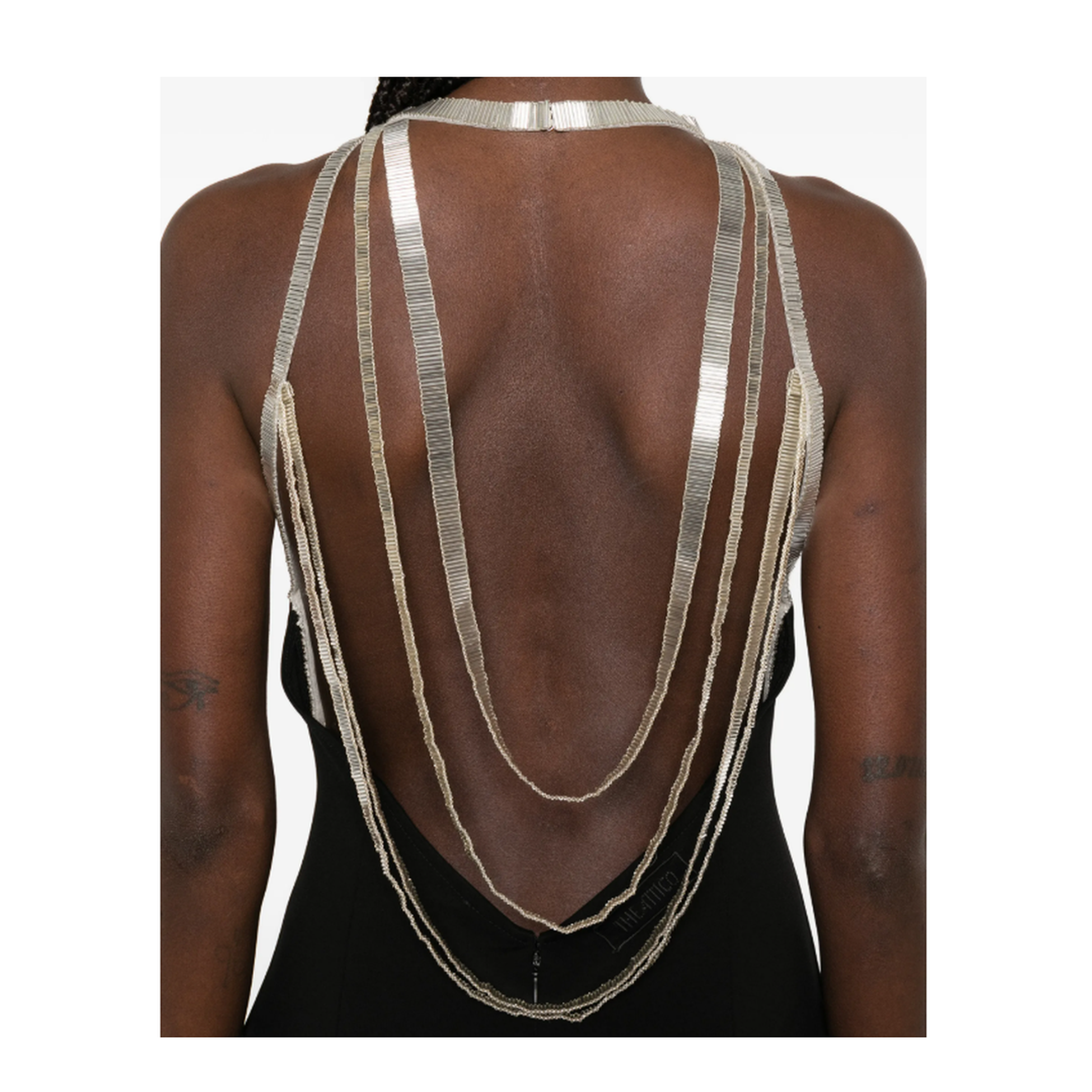 MAYFEYR - The Attico - Mini Dress Ponte Jersey With Tubes Chains - 260WCA00471VVP002RA100