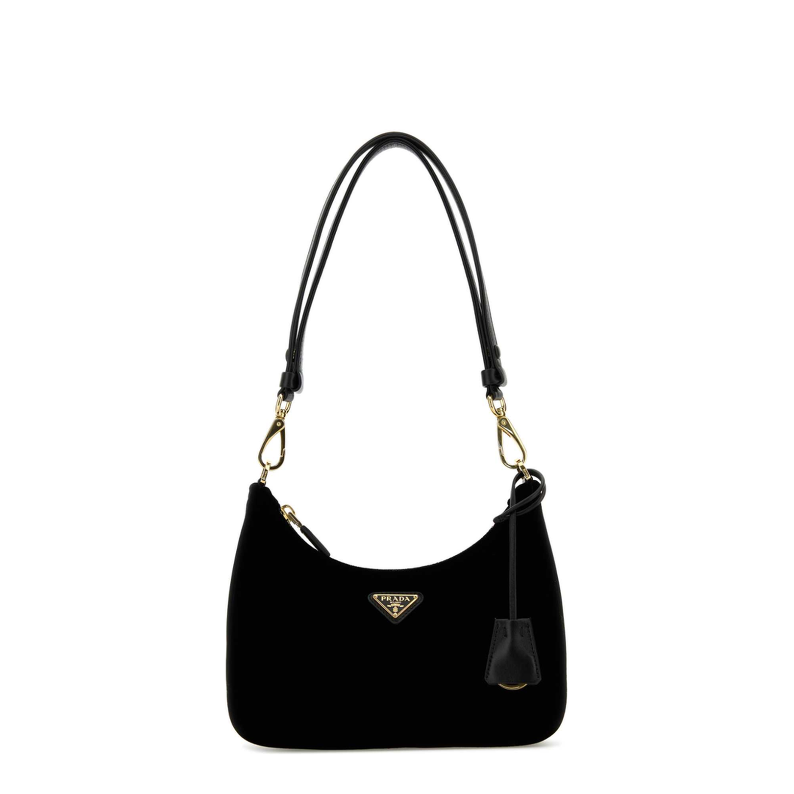 Black Velvet Mini Shoulder Bag