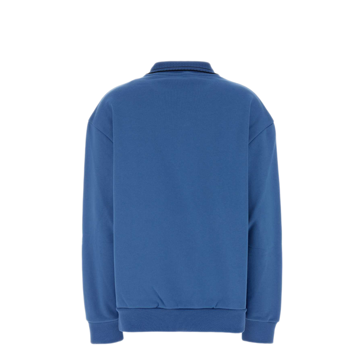 MAYFEYR - Miu Miu - Cerulean Blue Cotton Oversize Polo Shirt - MJLA65SOOO191LF0013