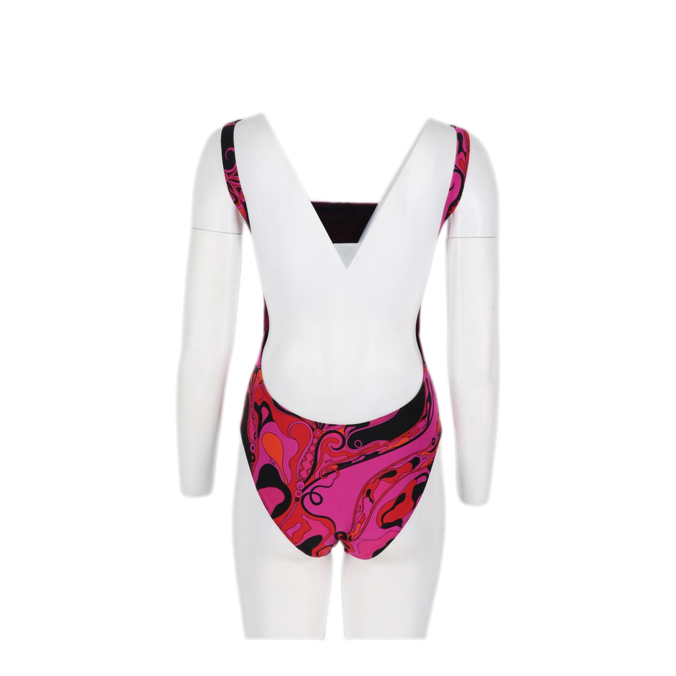 MAYFEYR - Pucci - Fuchsia Black Polyamide One Piece - 6HMC756H835P24