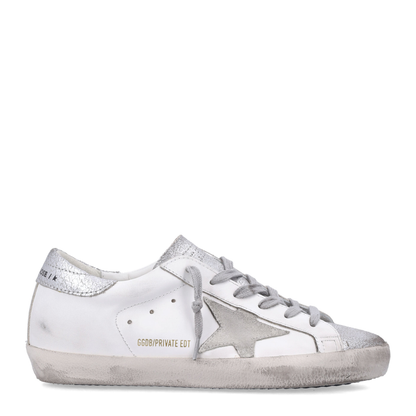 Super-Star Leather Upper and List Suede Star Laminated Suede Toe and Heel