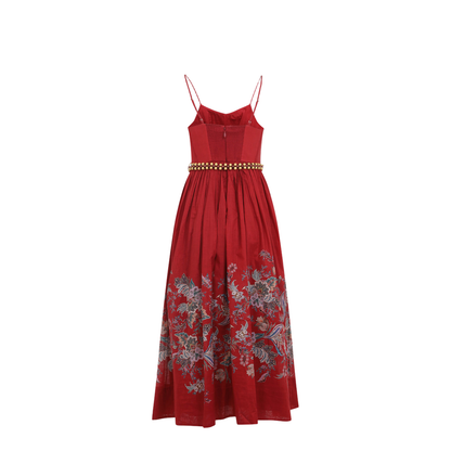 Rhiannon Corset Midi Dress