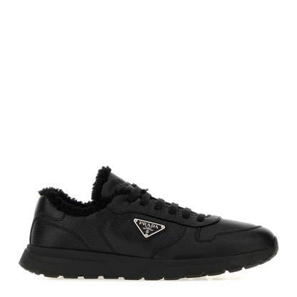 MAYFEYR - Prada - Black Leather Prax 2 0 Sneakers - 2EE443FA000EGMF0002