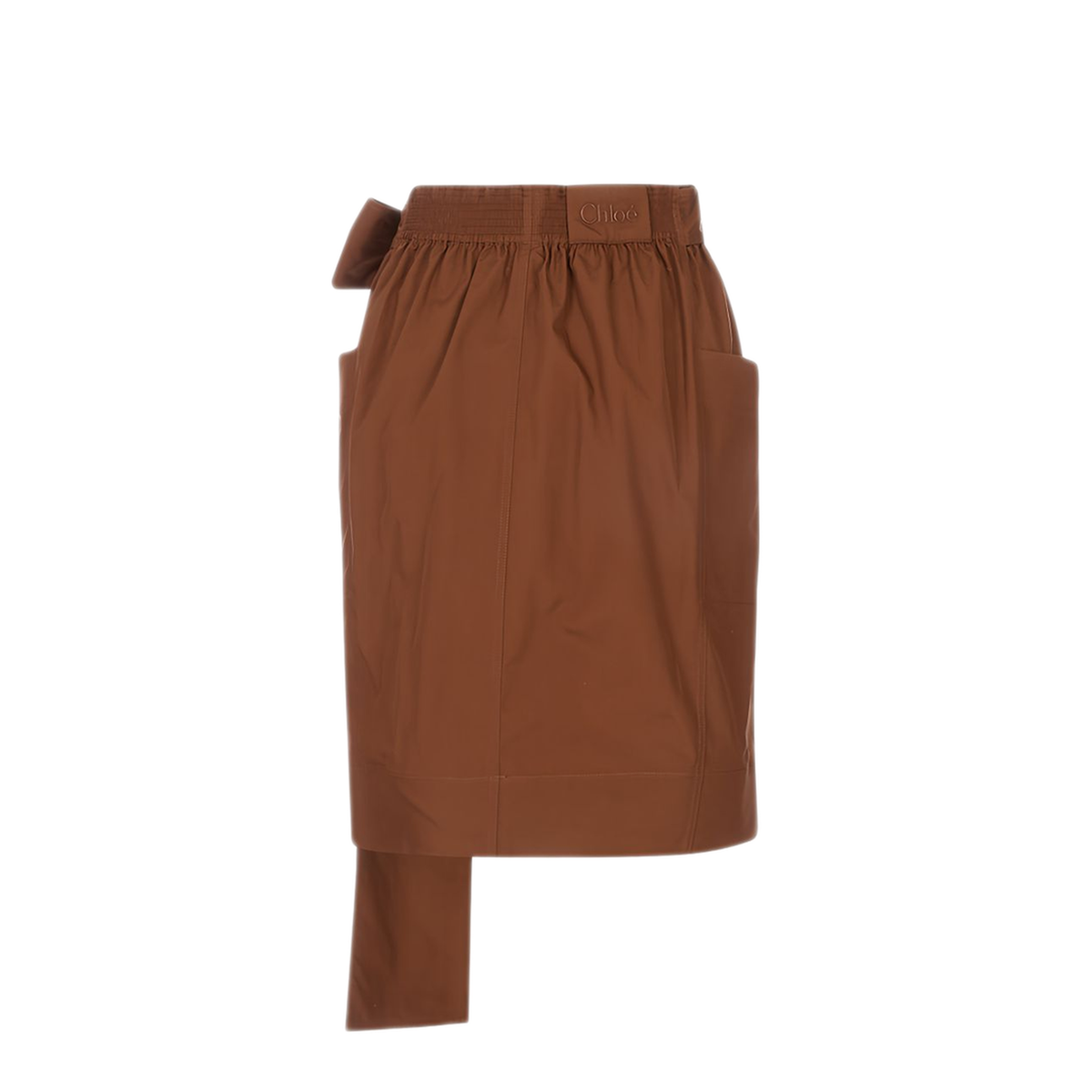 MAYFEYR - Chloè - Luggage Cotton Midi Skirt - CH26UJU3414426N