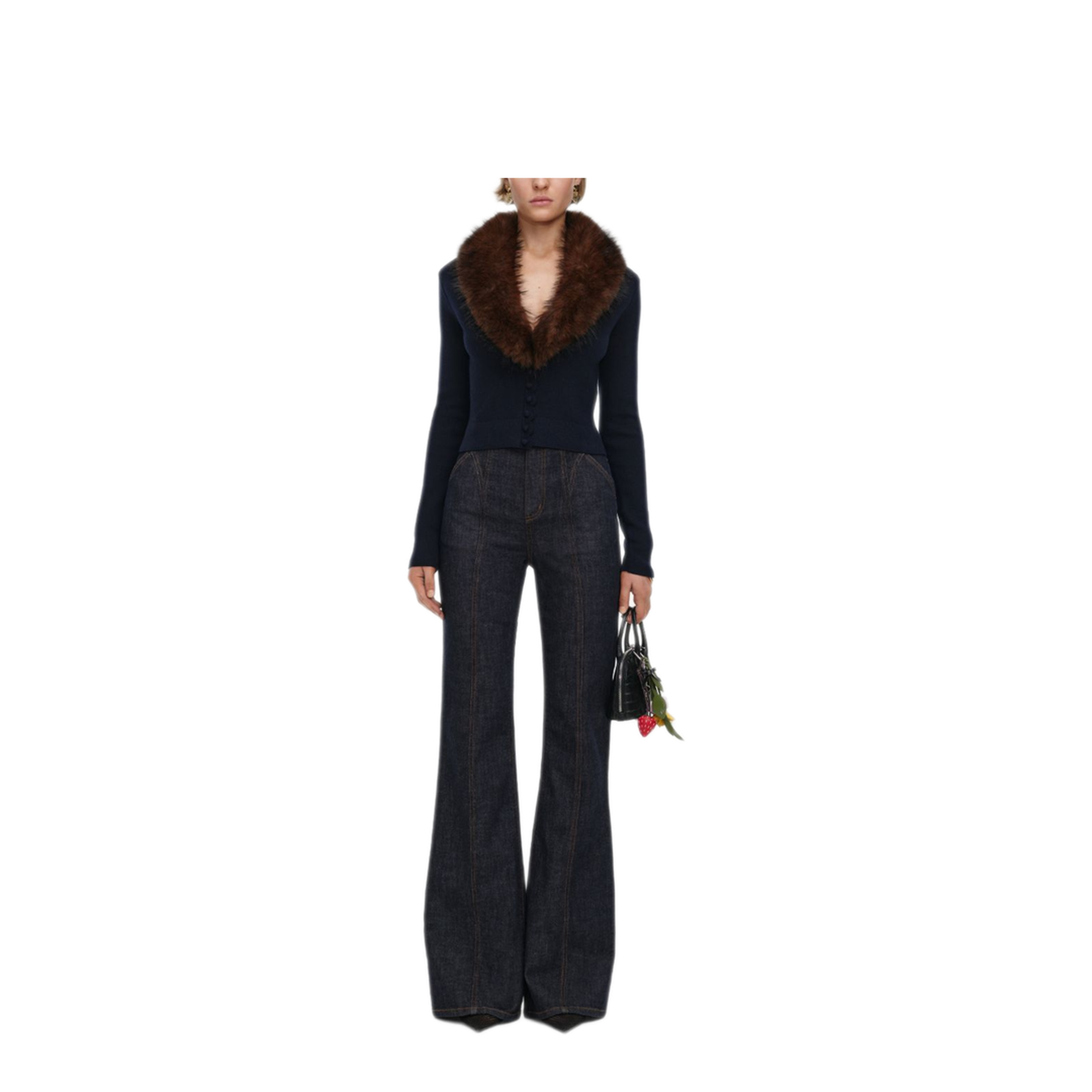 MAYFEYR - Self Portrait - Sweaters Navy - AW26-148CA-NNAVY
