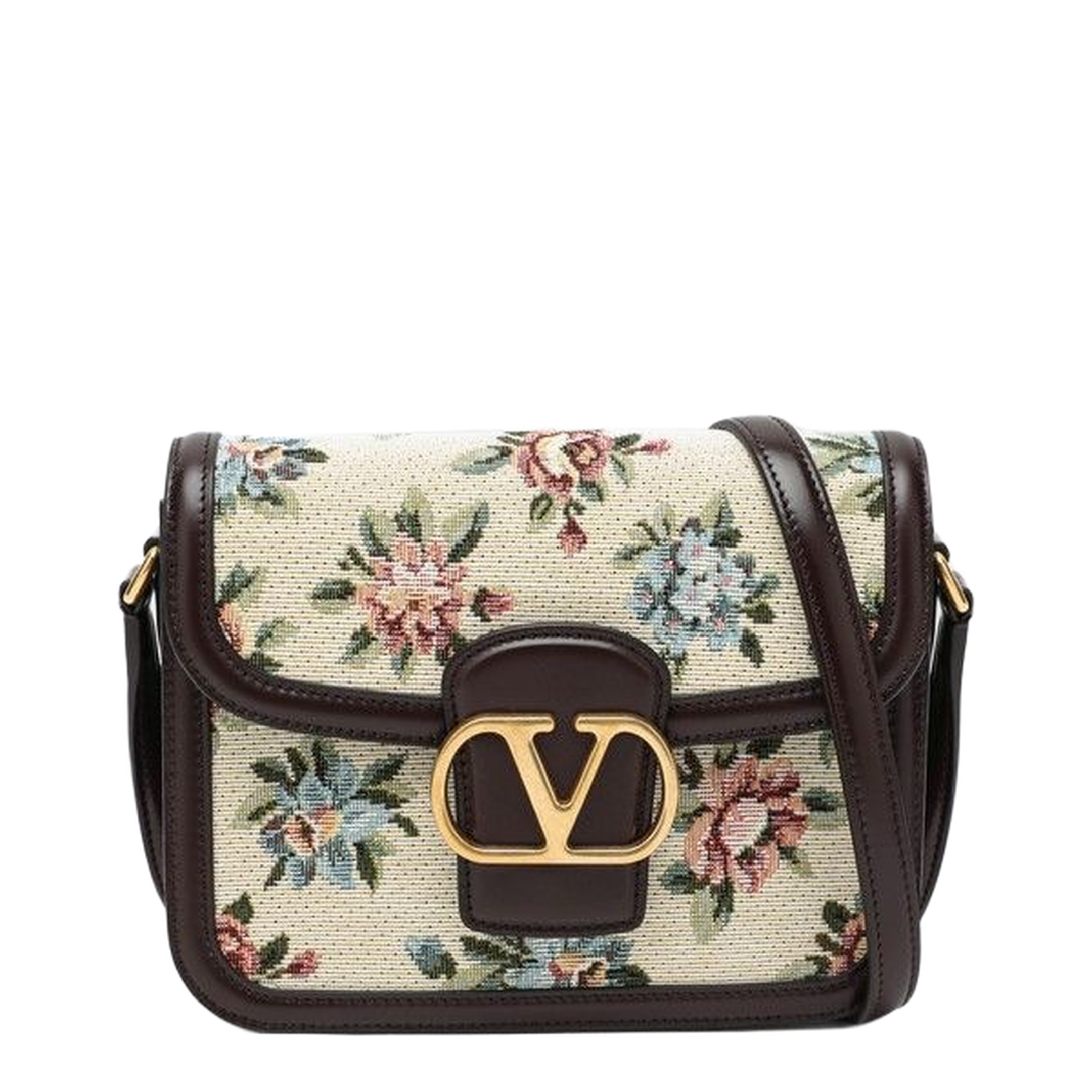 Embroidered Fabric 9to5 Crossbody Bag