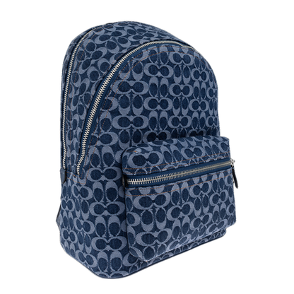 Denim Monogram Backpack