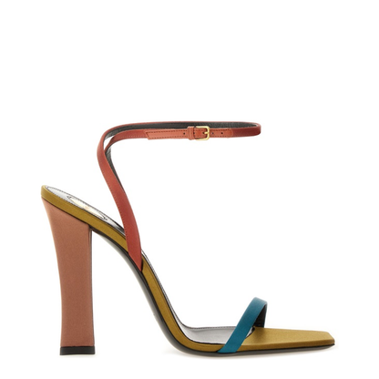 MAYFEYR - Saint Laurent - Dominique Sandal - 8181849QNAT4490