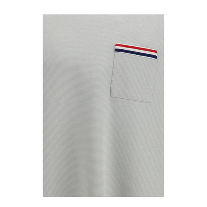 MAYFEYR - Thom Browne - Short-Sleeve Cotton-Linen T-Shirt - MJS298EJ0251