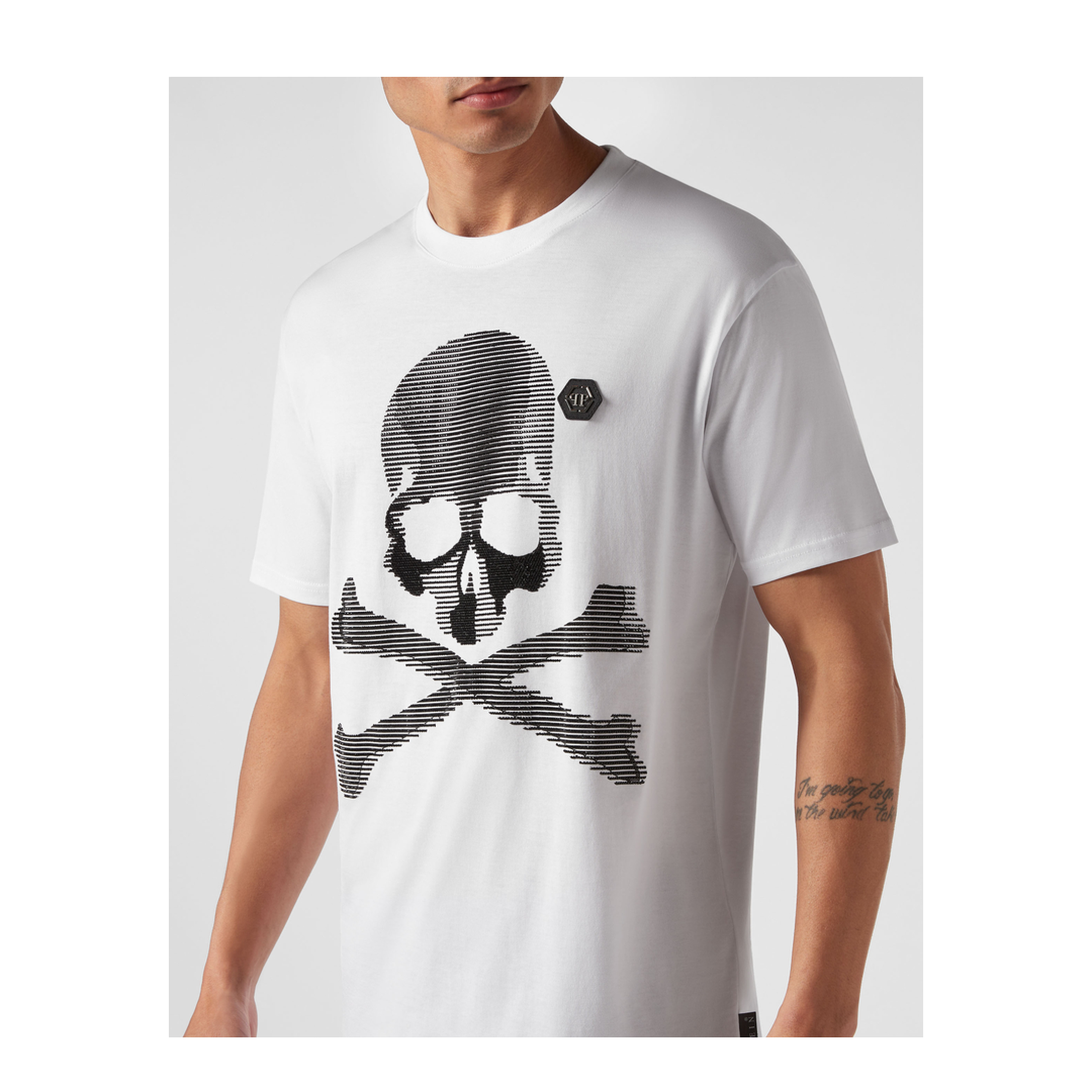 MAYFEYR - PHILIPP PLEIN - T Shirt - FACCMTK6399PJY002NWHITE