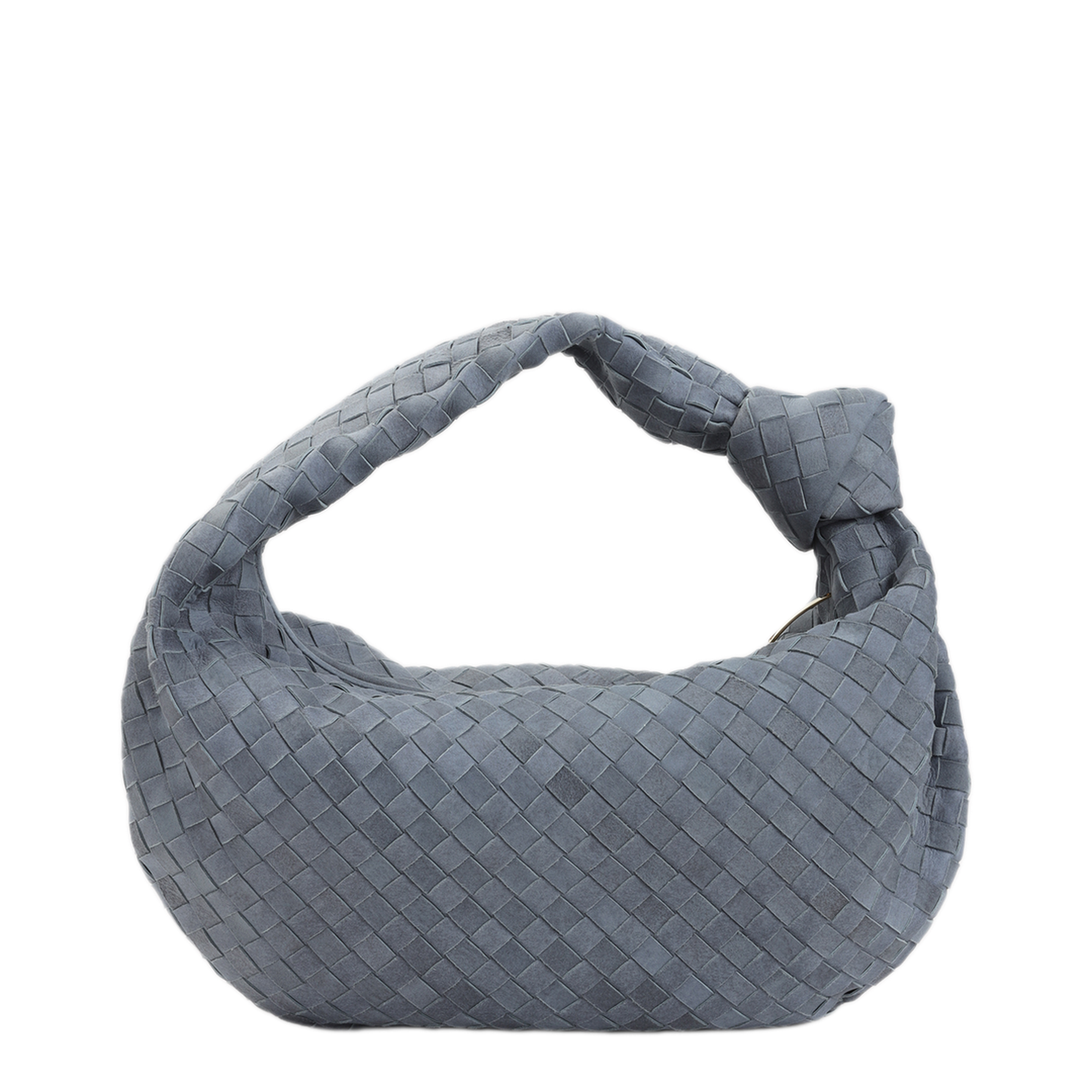 MAYFEYR - Bottega Veneta - Jodie Intrecciato 15 Cloudy Suede Handbag - 600261V6FQ0