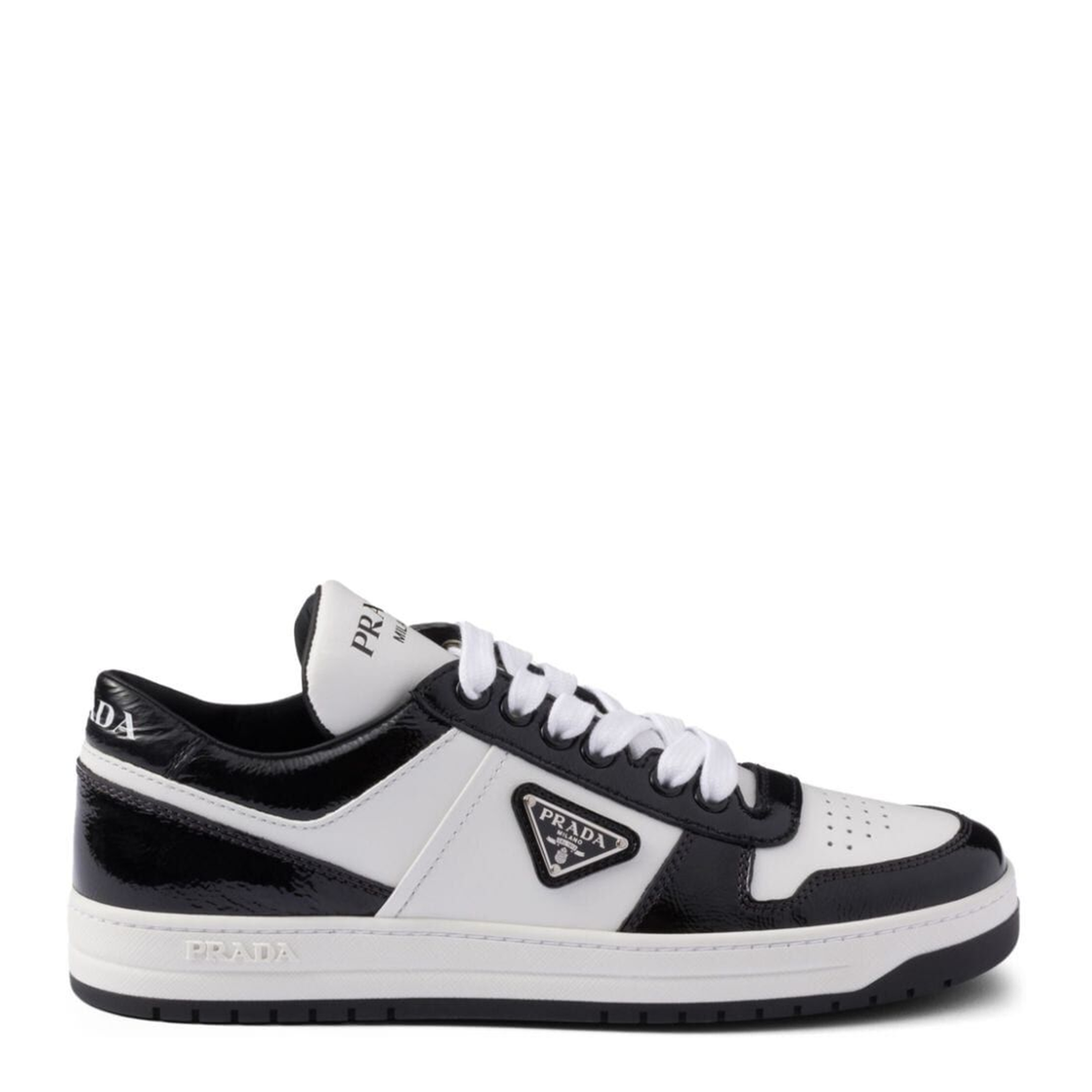 MAYFEYR - Prada - Downtown Leather Sneakers - 1E792MFDD303LQBF0964