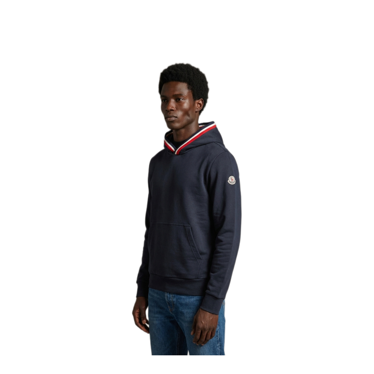 MAYFEYR - Moncler - Hoodie Tricolour Detail - L20918G0007389B00778