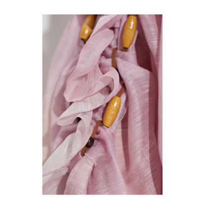 Long Dress with Appliqués