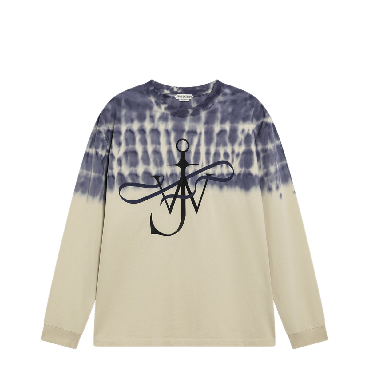 MAYFEYR - JW Anderson - Cru Navy Logo Print Sweatshirt - JT0313PG1937363